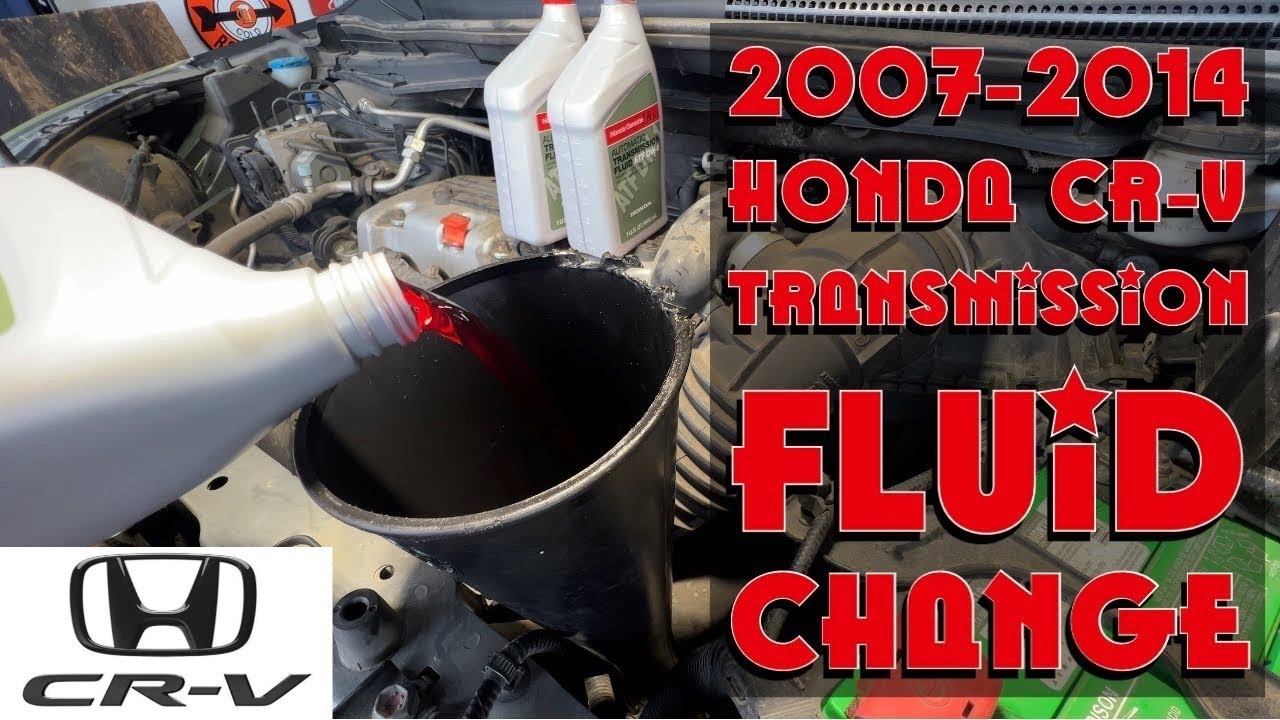 Инструкция по замене трансмиссионной жидкости в Honda CR-V 2007–2014 годов выпуска