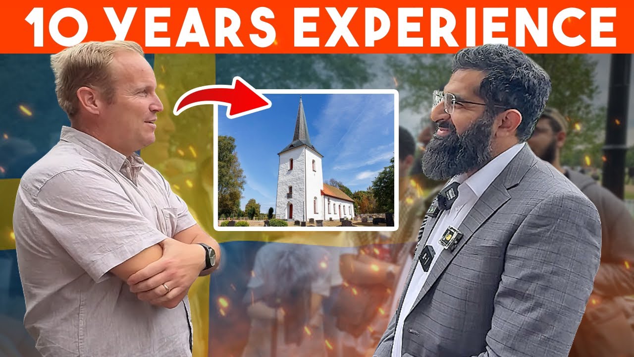 🤯✝️ Swedish Priest Rethinks the Trinity With Muslim❗ | Speakers Corner