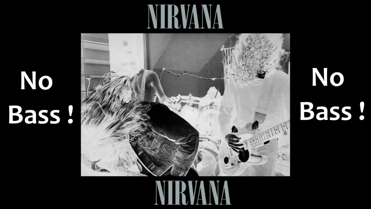Rape Me ► Nirvana ◄🎸► No Bass Guitar ◄🟢 Clic 👍🟢
