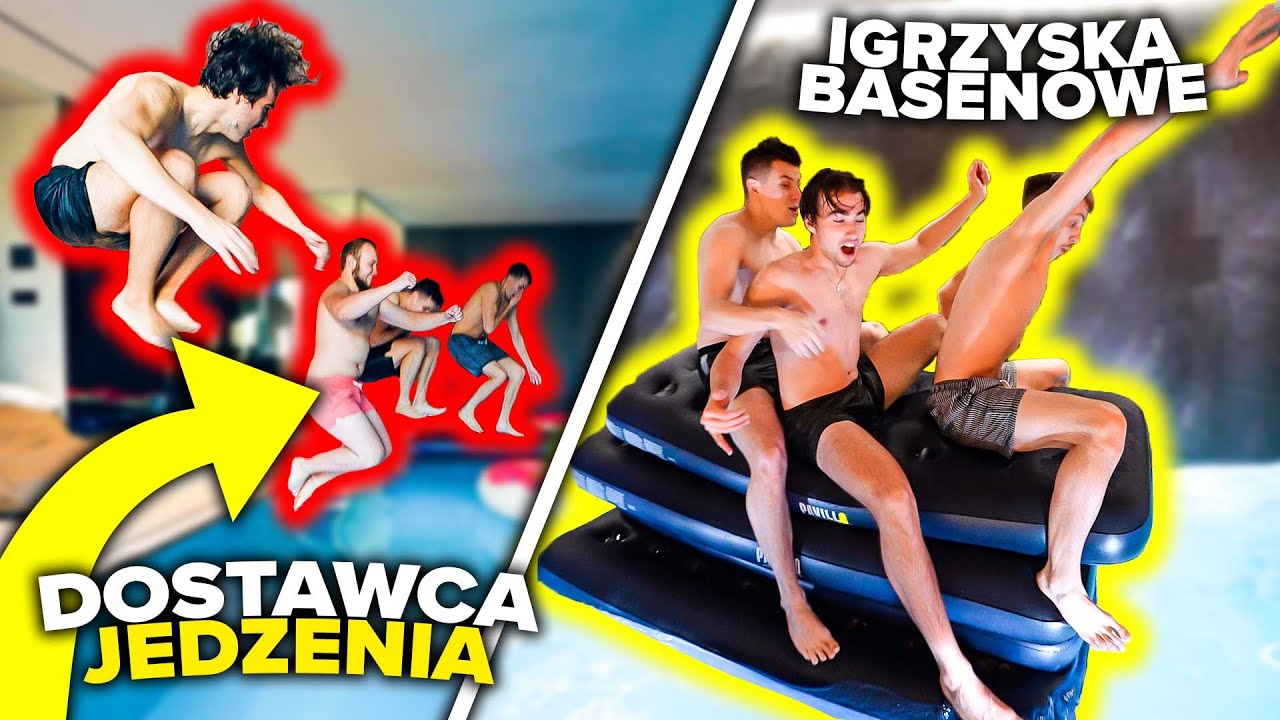 SPĘDZAMY 24H NA BASENIE!