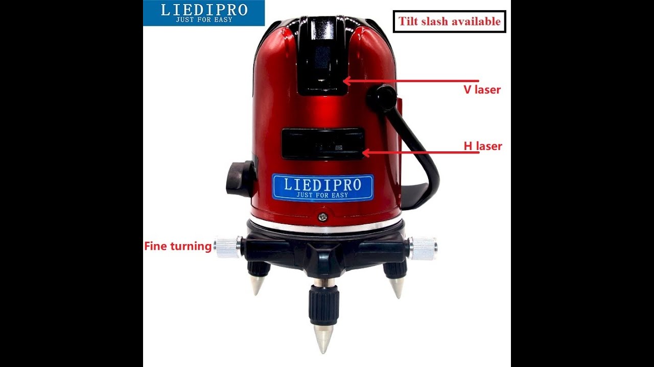 3D Laser Level Tools Red Beam Line Laser 360 Rotary Cross Line Laser Level Tilt Leveling And Laser L