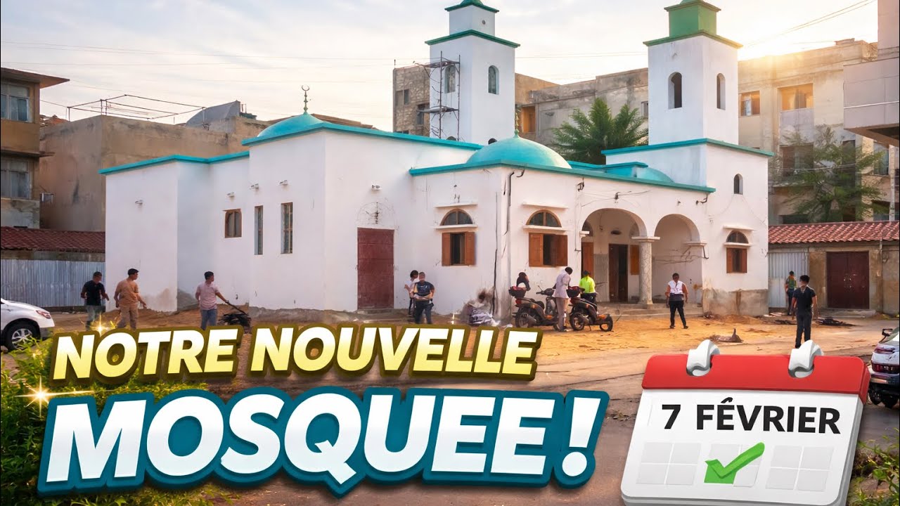 HLM : Notre mosquée ouvre ses portes — Inauguration le 7 février