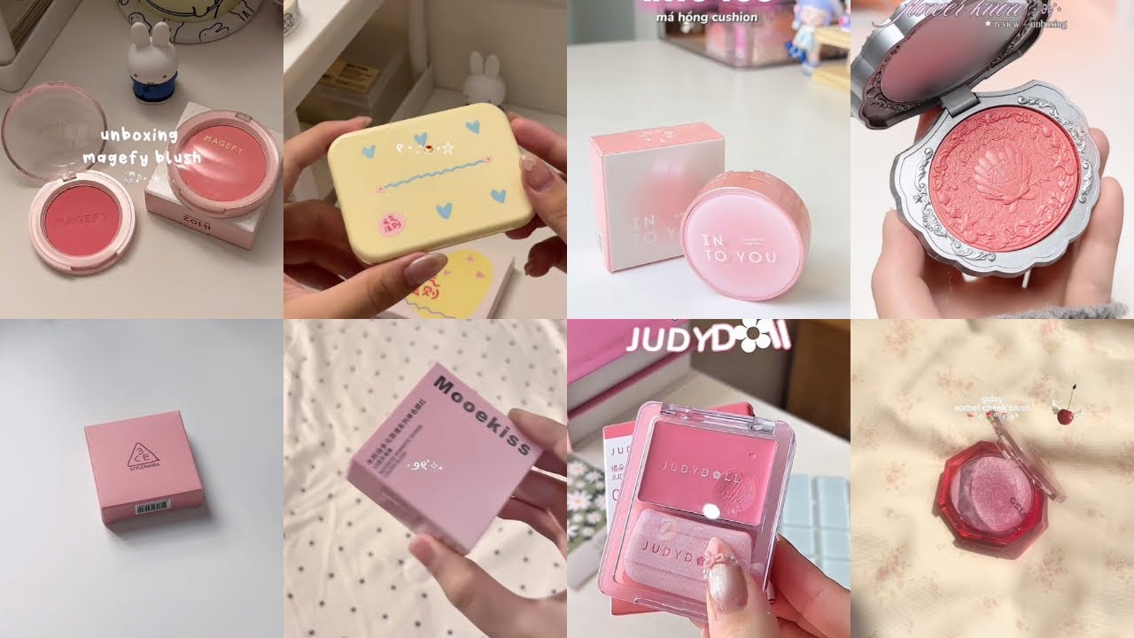 [SHOPEE HAUL] Tổng hợp unbox & review má hồng hot Tiktok 2026 | Góc review 