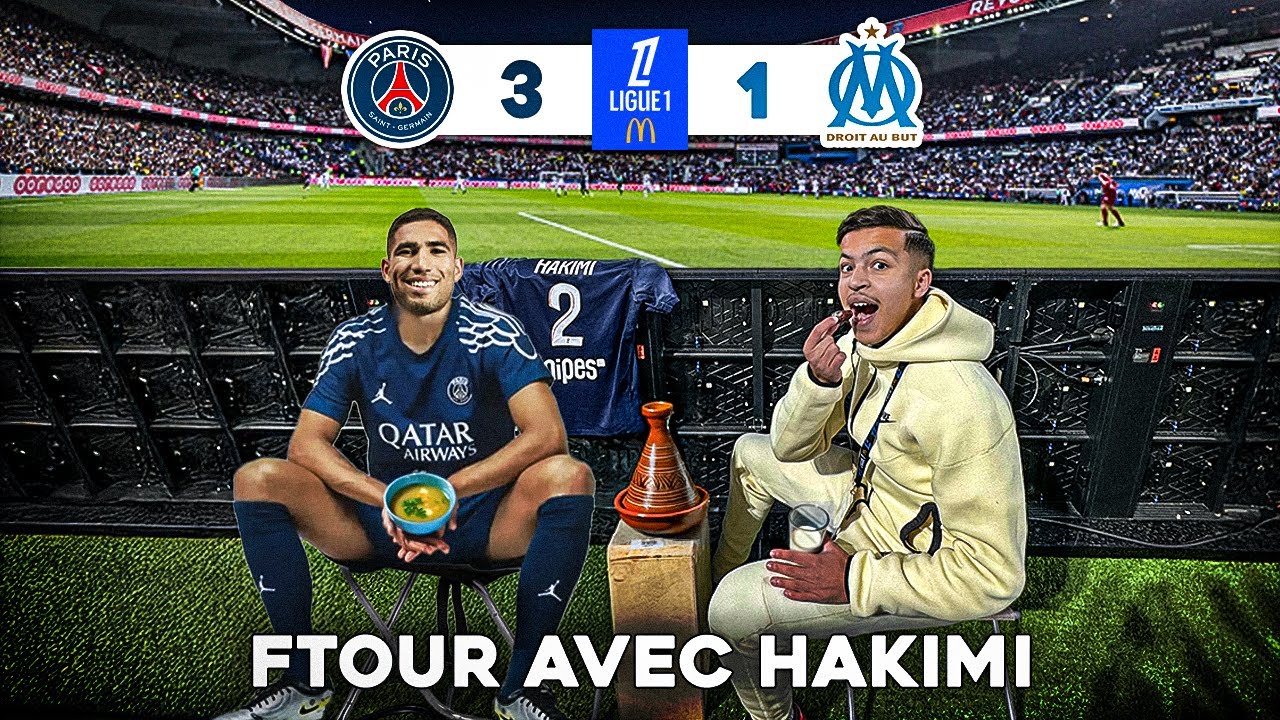 JE FTOUR EN PLEIN CLASSICO PSG - OM !