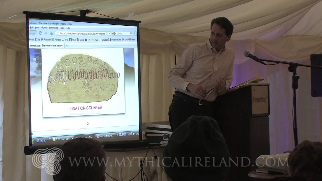 Knowth Calendar Stone - fascinating explanation of 5,300-year-old lunar calculations on Irish stone