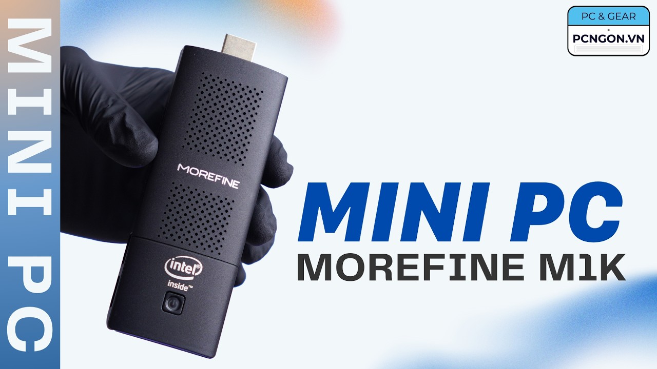 [PCNGON] Độc Lạ Mini PC giả USB: Morefine M1K Intel Pentium