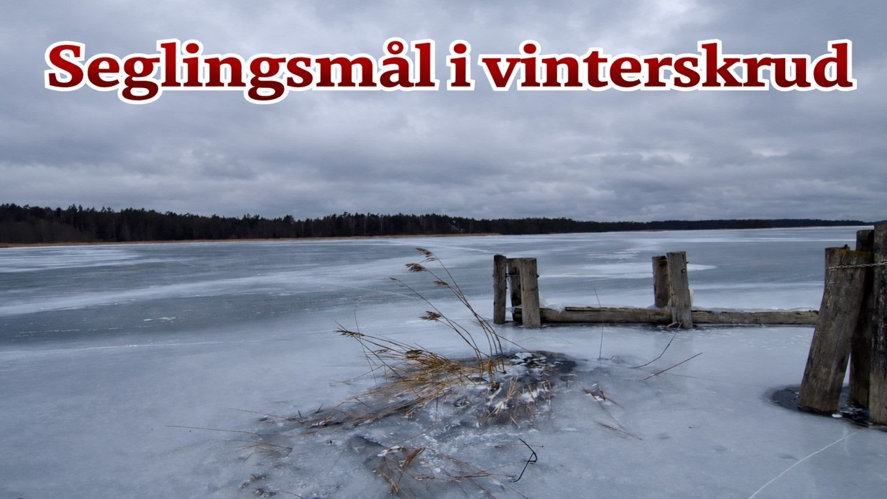 Seglingsmål i vinterskrud, Spiken & Mista udde⎜pt18