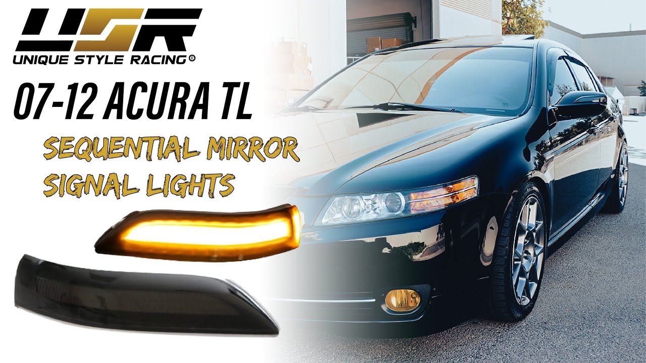 2007-2012 Acura TL Mirror Signal Install