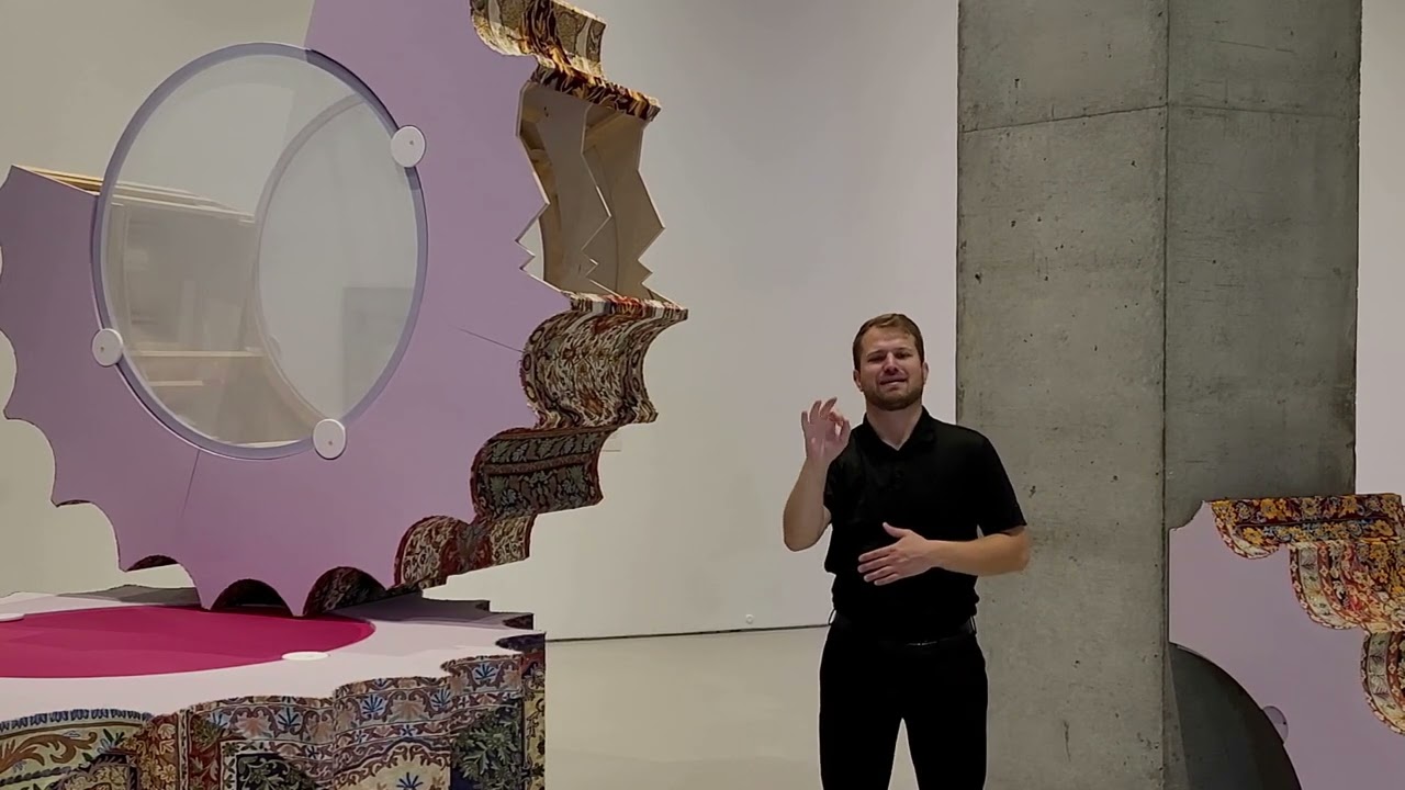 Contemporary Arts Center, ASL Video Tour of Baseera Khan: Weight on History