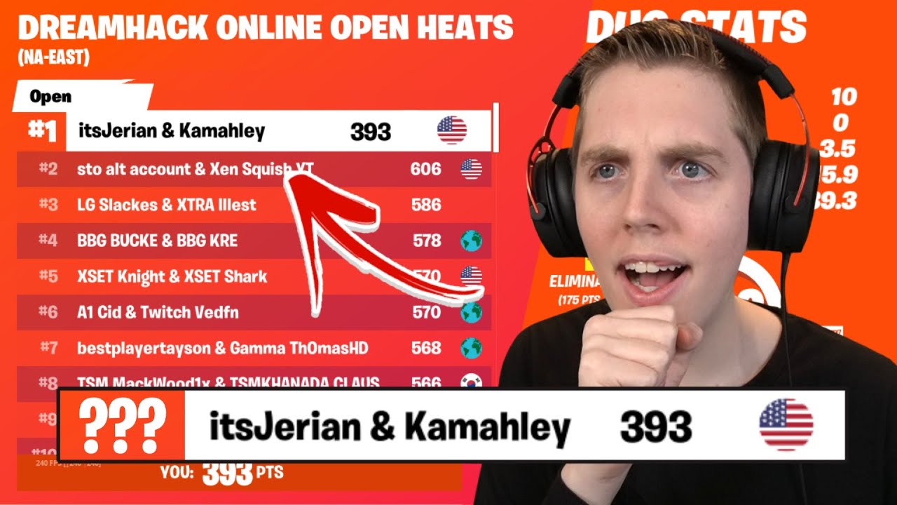 Я участвовал в ПЕРВОМ Dreamhack пятого сезона! — Fortnite Battle Royale