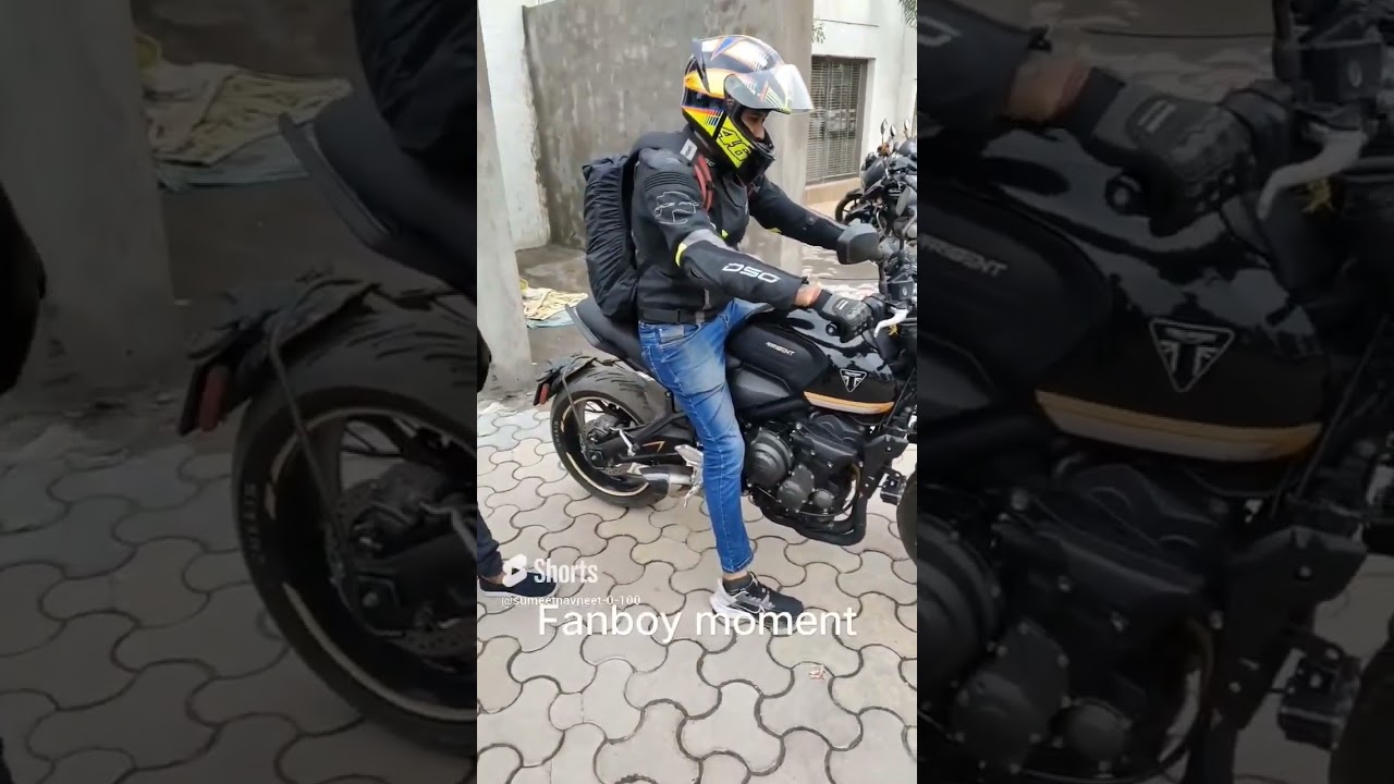 Triumph Trident 660 exhaust sound #automobile
