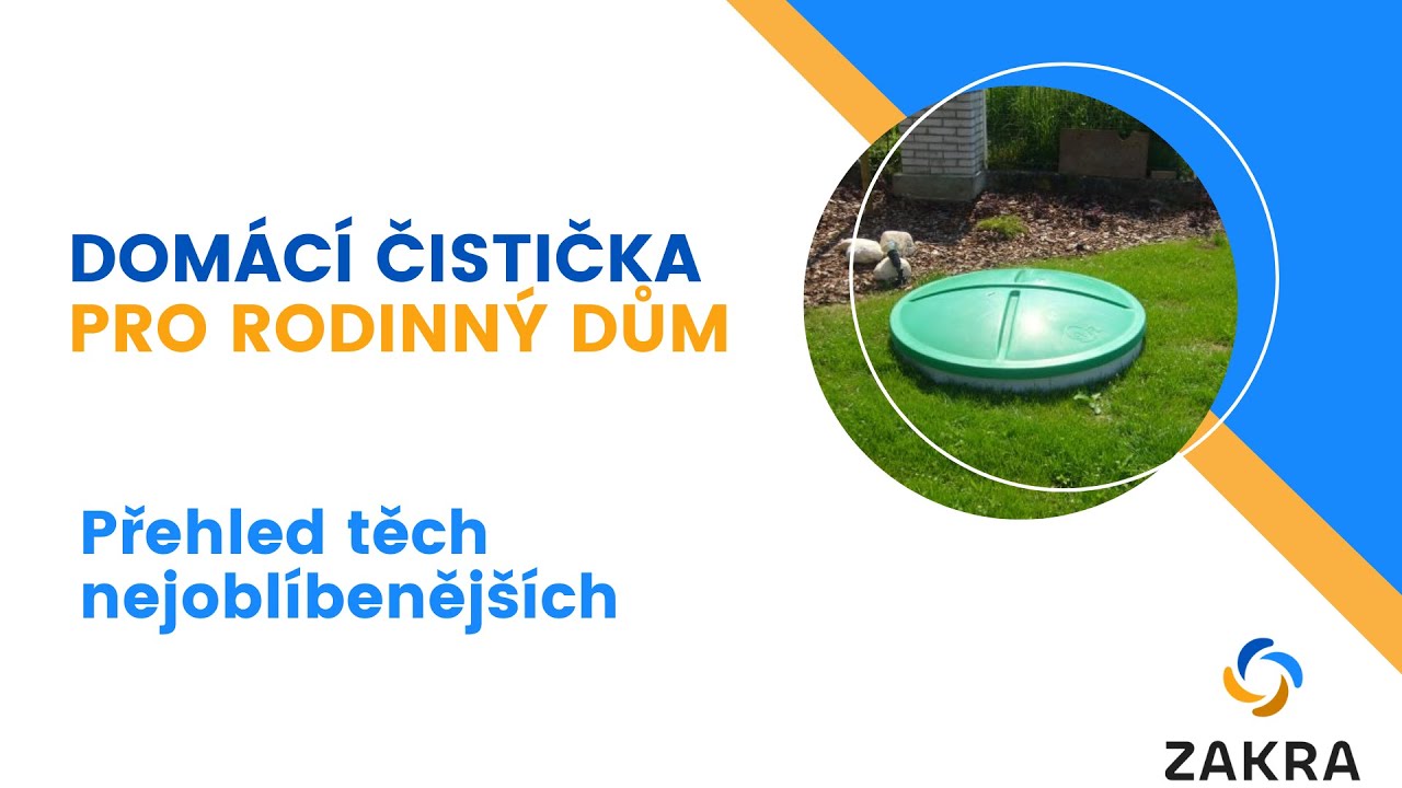 Čistička odpadních vod: Náš výběr z těch nejoblíbenějších