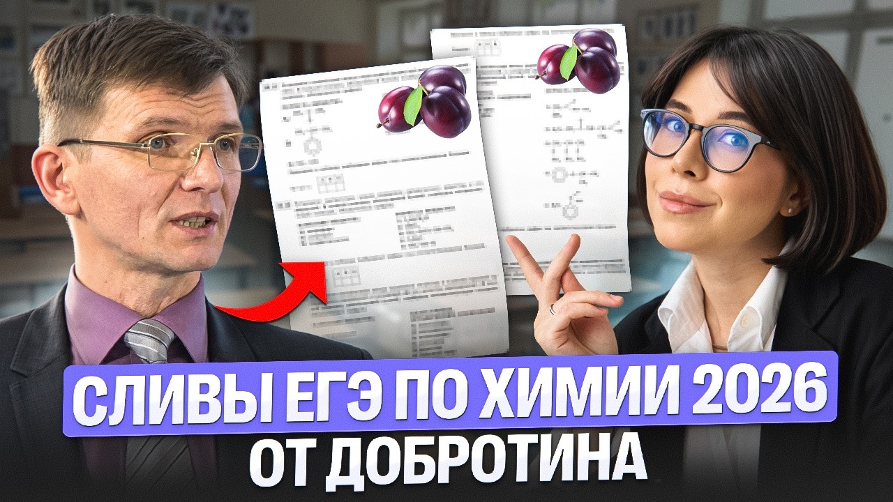 Слив варианта ЕГЭ по химии 2026 | Катя Строганова