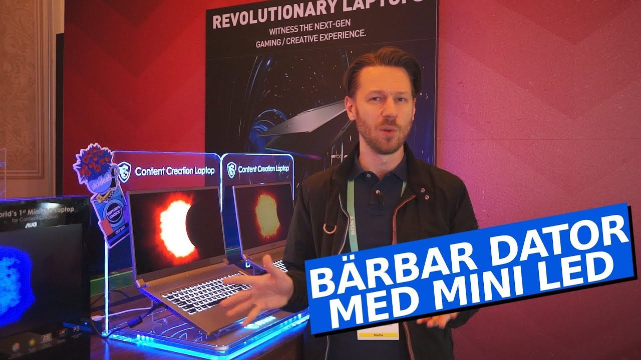 MSI Creator 17 &auml;r b&auml;rbar dator med Mini LED och HDR1000