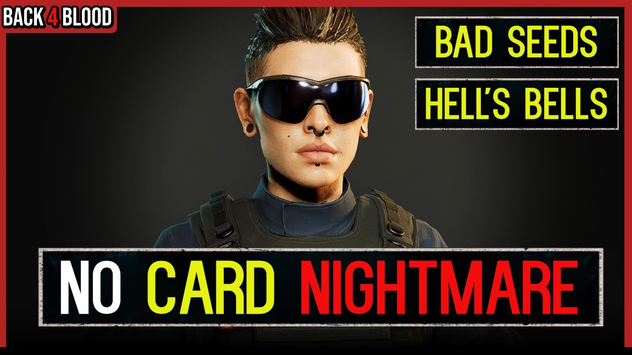 How to Use *STEALTH* Unironically 🩸 Back 4 Blood No Card Nightmare Challenge. Act 1-10 + 1-11