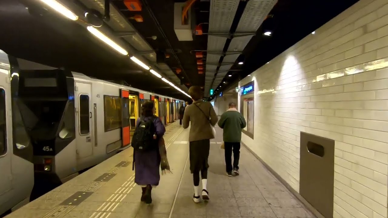 Amsterdam Metro Ride - Weesperplein to Amstel | NL