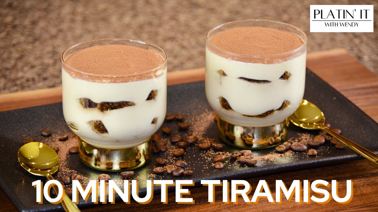 My EASY 10 Minute Classic Tiramisu Recipe | Dessert Favourites