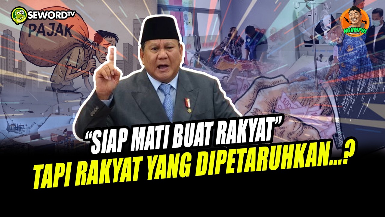 Begawan: PRABOWO SEBUT SEBUT SIAP MATI, KOK NYAWA RAKYAT YANG DIPERTARUHKAN? #1681