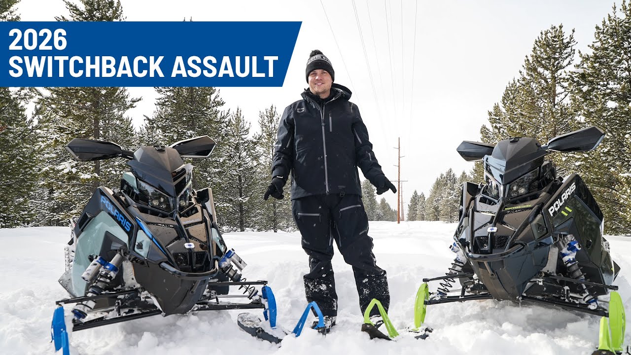 Варианты подвески Switchback Assault 2026 года — Sled Tech EP 20 | Снегоходы Polaris