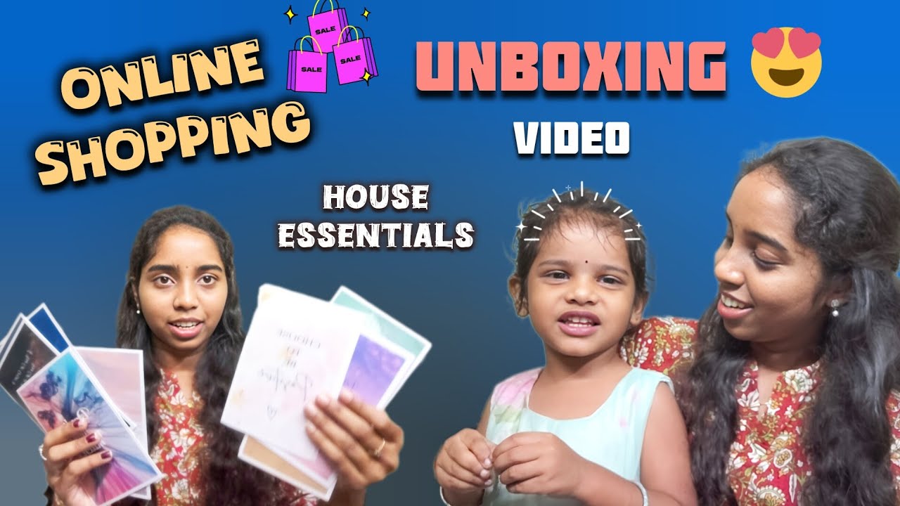 Online shopping 🛍️ unboxing video🤩 home essentials from meesho 🤔 Please do subscribe to my channel 🥳