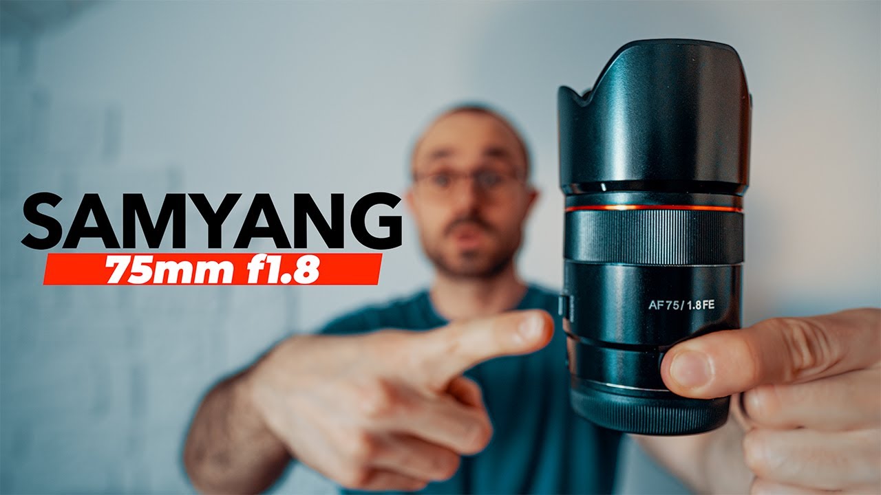 SAMYANG 75mm F1.8 🔥Objetivo de retrato para cámaras Sony