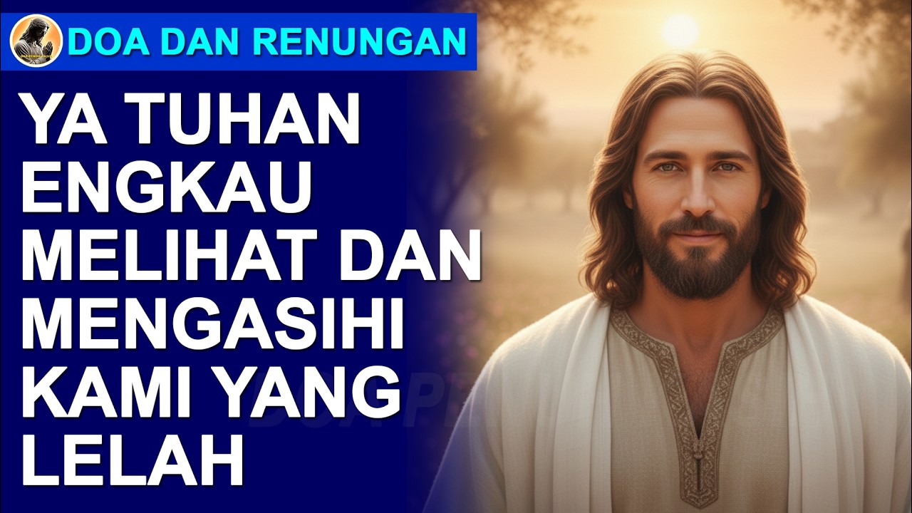 Ya Tuhan Engkau Melihat Dan Mengasihi Kami Yang Lelah. Doa Dan Renungan Kali Ini.