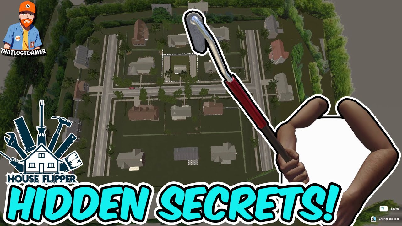 Noclip Secrets!  - House Flipper - Breaking Bounds