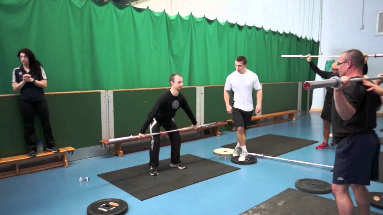 Olympic Lifting Reverse Chain Snatch Balance & Shrugging