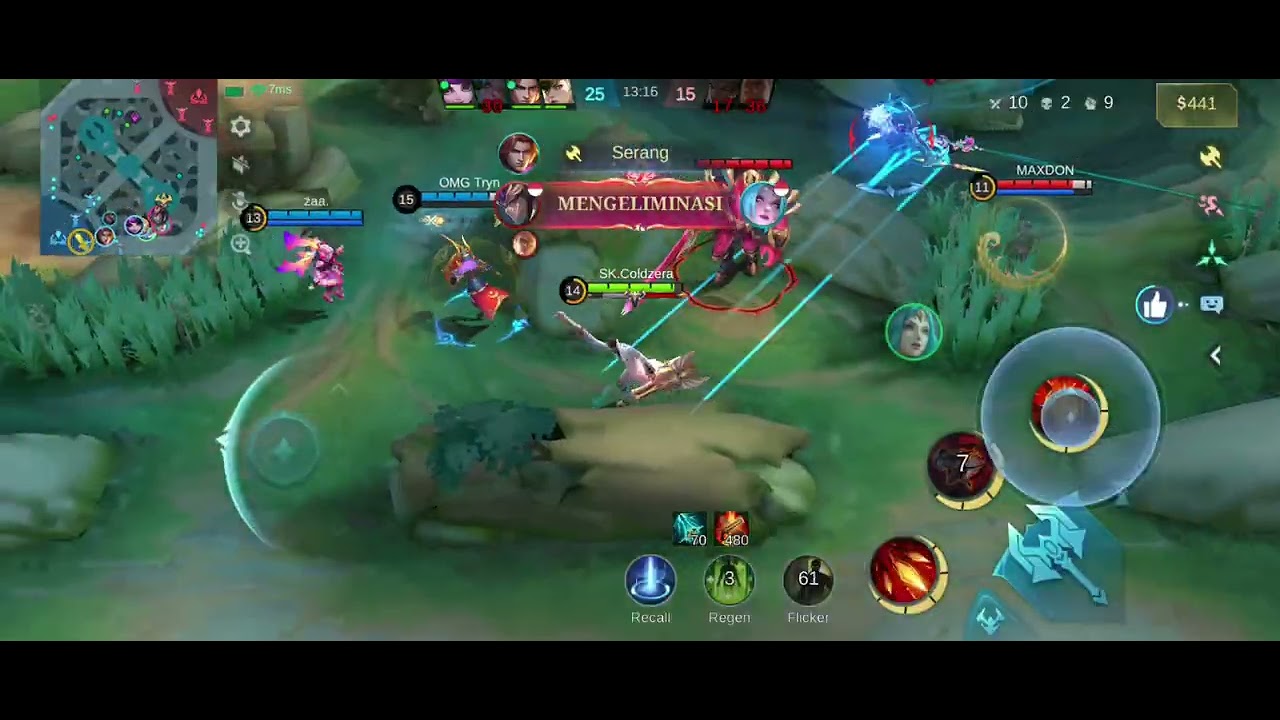 GRENGER 22 KILL GAMEPLAY #mlbbcreatorid 