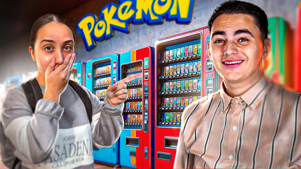 On VIDE des DISTRIBUTEURS de CARTES POKÉMON au JAPON