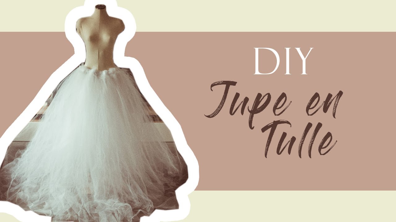 Jupe en tulle pour Photoshoot - DIY