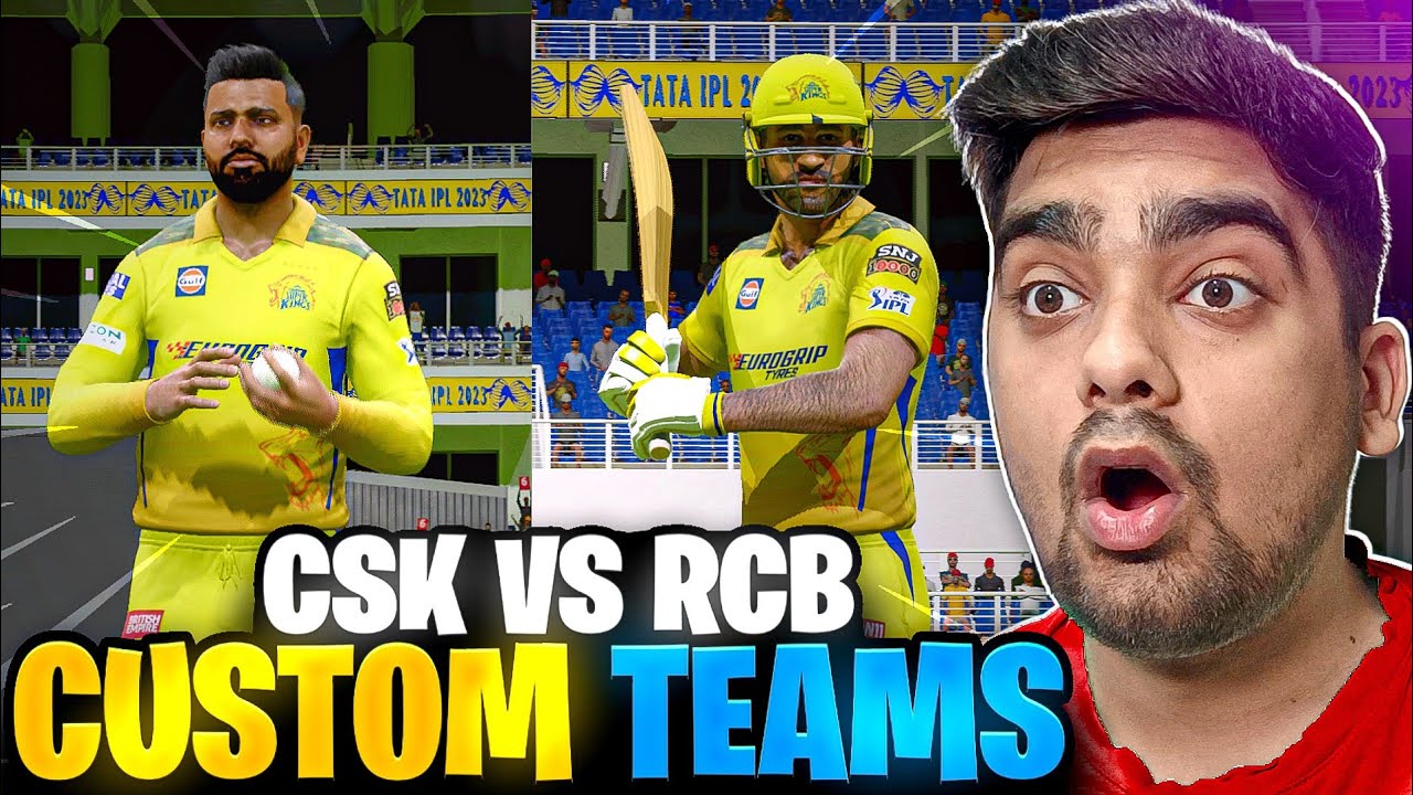 HEAD And ROHIT OPENING For CSK Vs RCB Cricket 24