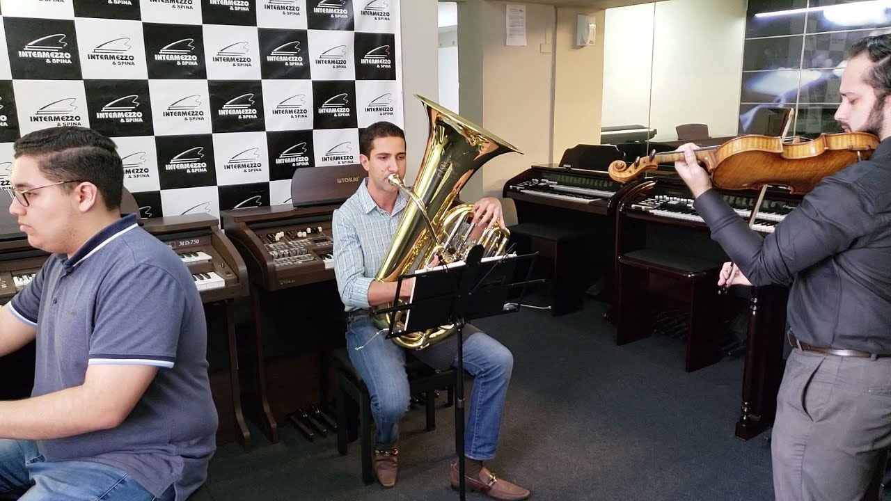 Hino - 237 “Deus é por mim” | Tokai T1 @Gabriel_Sanches | Tuba Yamaha YFB-822 | Violino