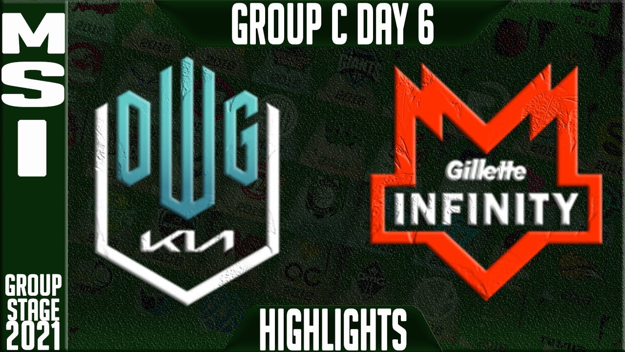 DK vs INF Highlights | MSI 2021 Day 6 Group C | DWG KIA vs Gillette Infinity