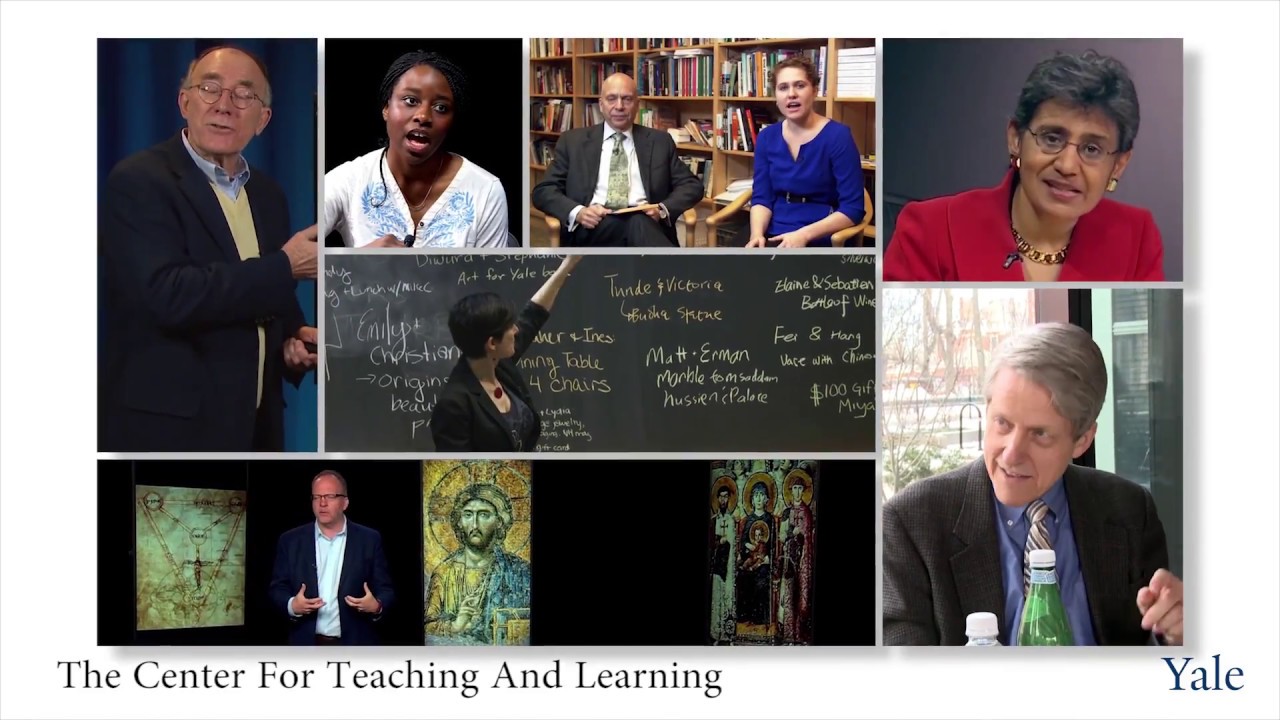 Demo Reel of Coursera Classes Produced by YBS and Yale's Poorvu Center for Teaching and Learning