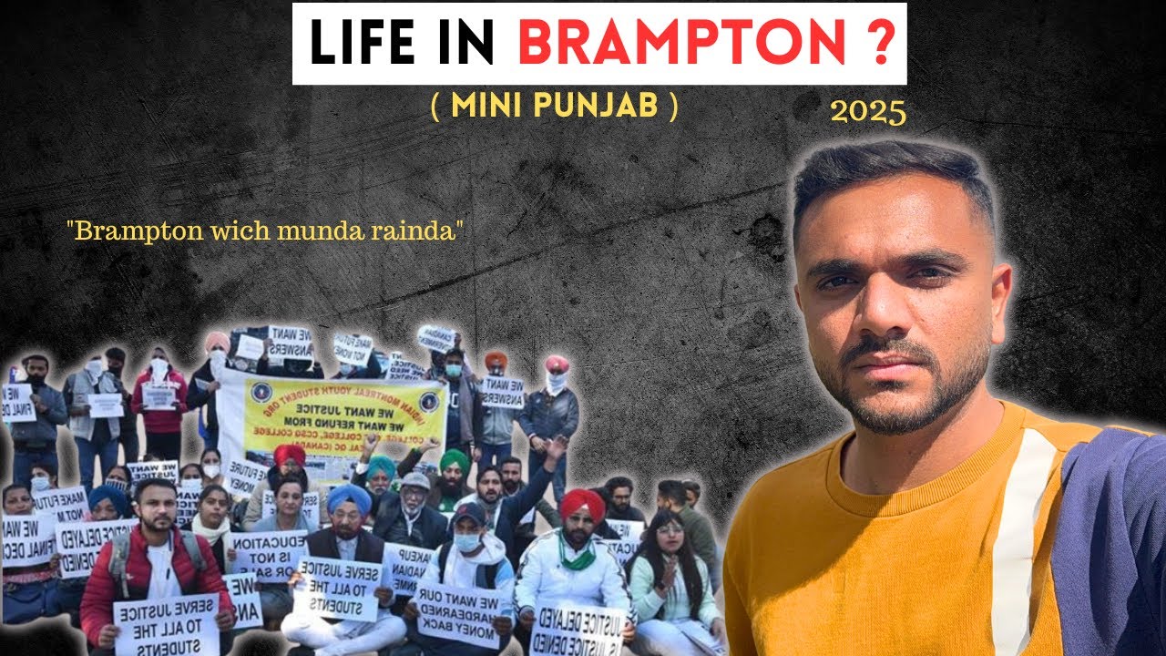 COMING TO CANADA IN 2025 || LIFE IN BRAMPTON CANADA 2025 || INDIANS IN CANADA || MR PATEL ||