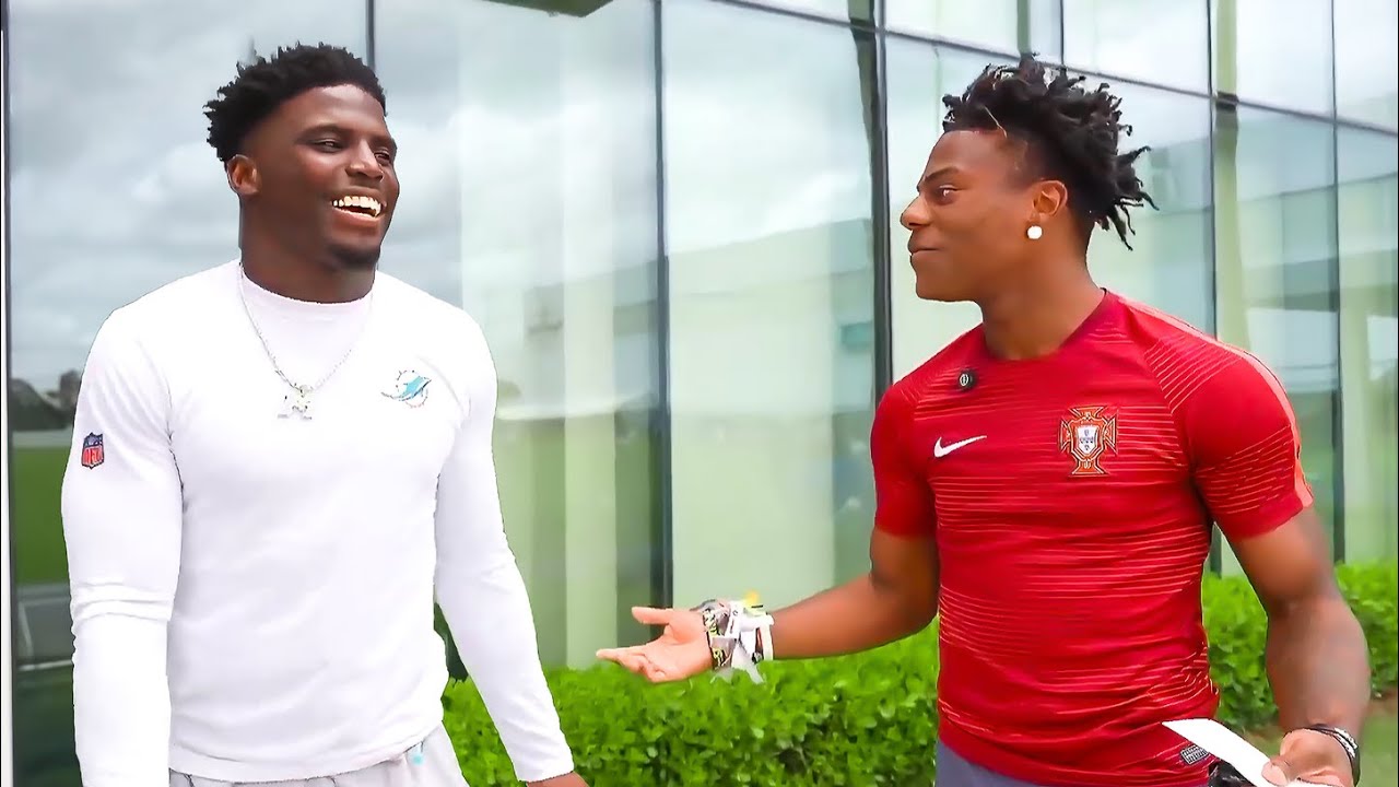 ISHOWSPEED против TYREEK HILL: кто быстрее?
