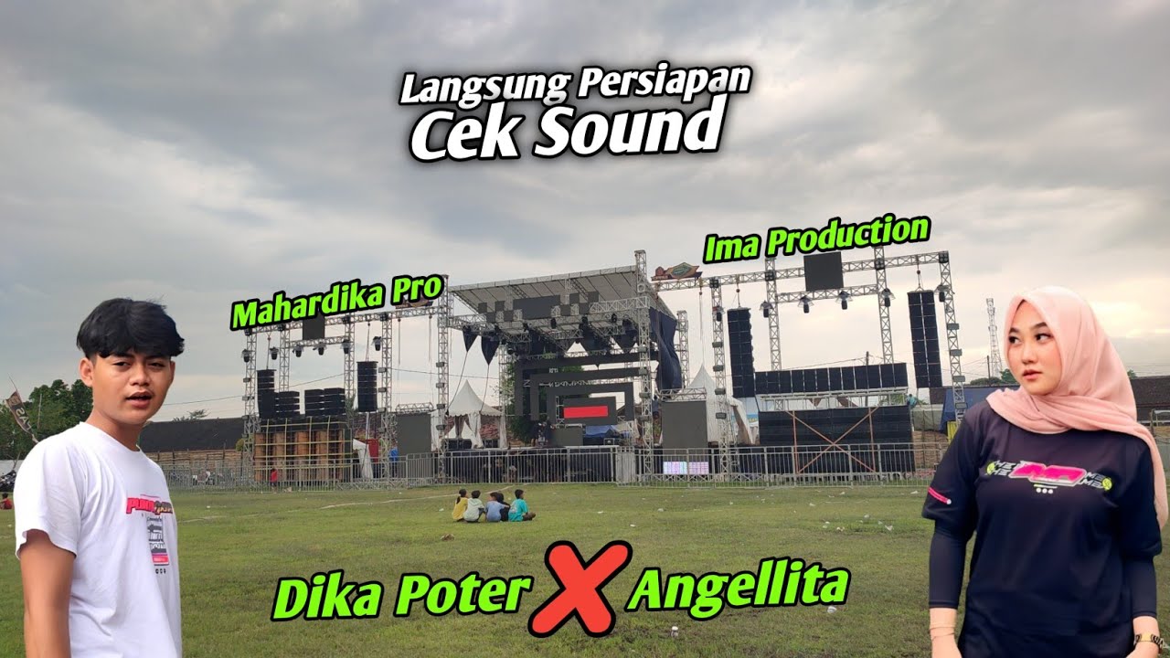 Josjis Langsung Persiapan Cek Sound🔥IMA PRODUCTION & MAHARDIKA PRO 