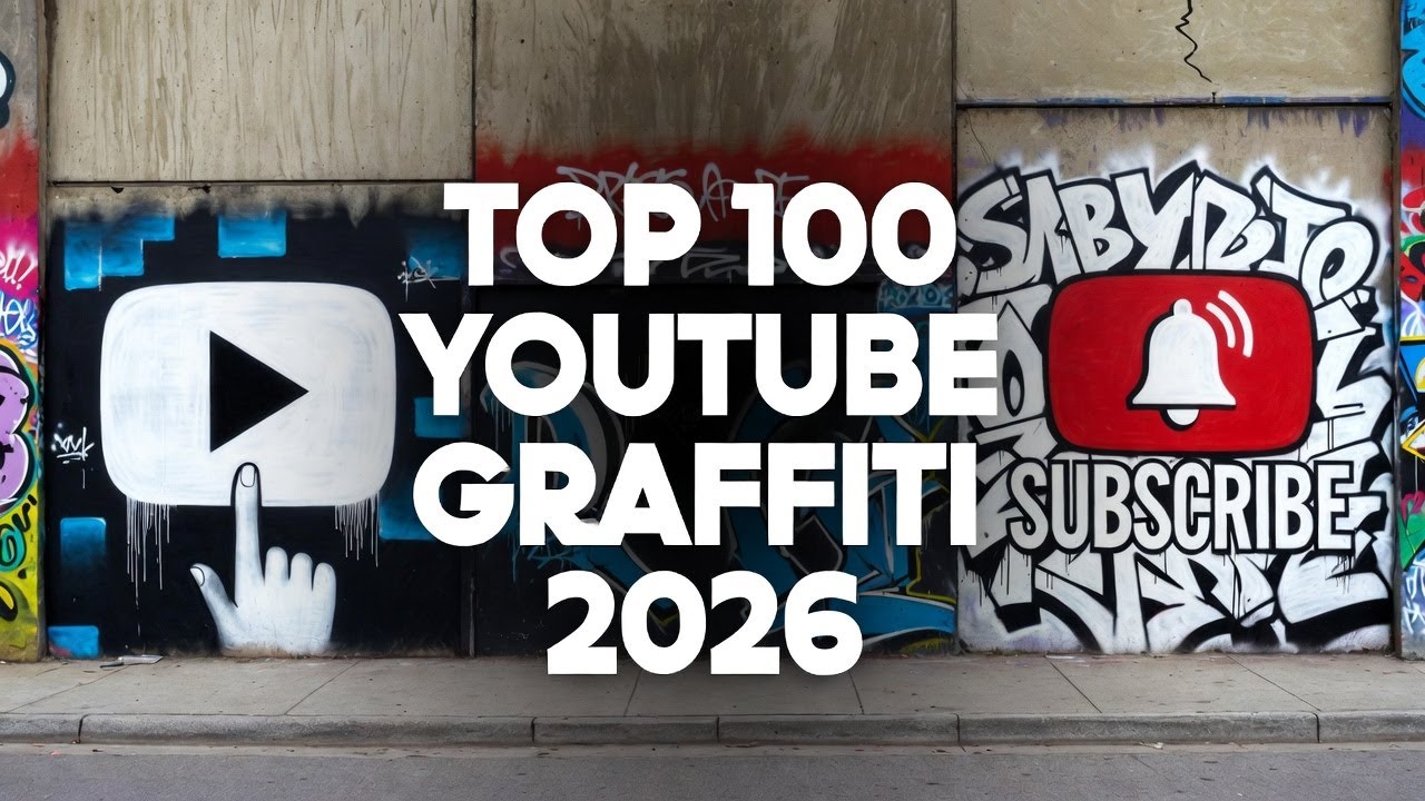 Top 100 Youtube Graffiti 2026 &ndash; The Most Beautiful Street Art Around the World