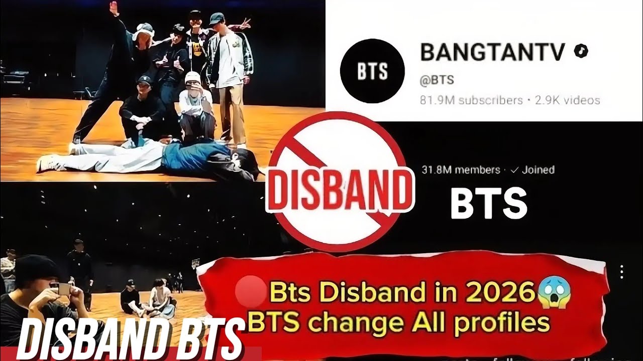 🔴Bts Disband in 2026😱😲| BTS CHNGE ALL PROFILE😱😲| WHY BTS DELETE ALL INSTAGRAM POST😲Big Shock Army😱