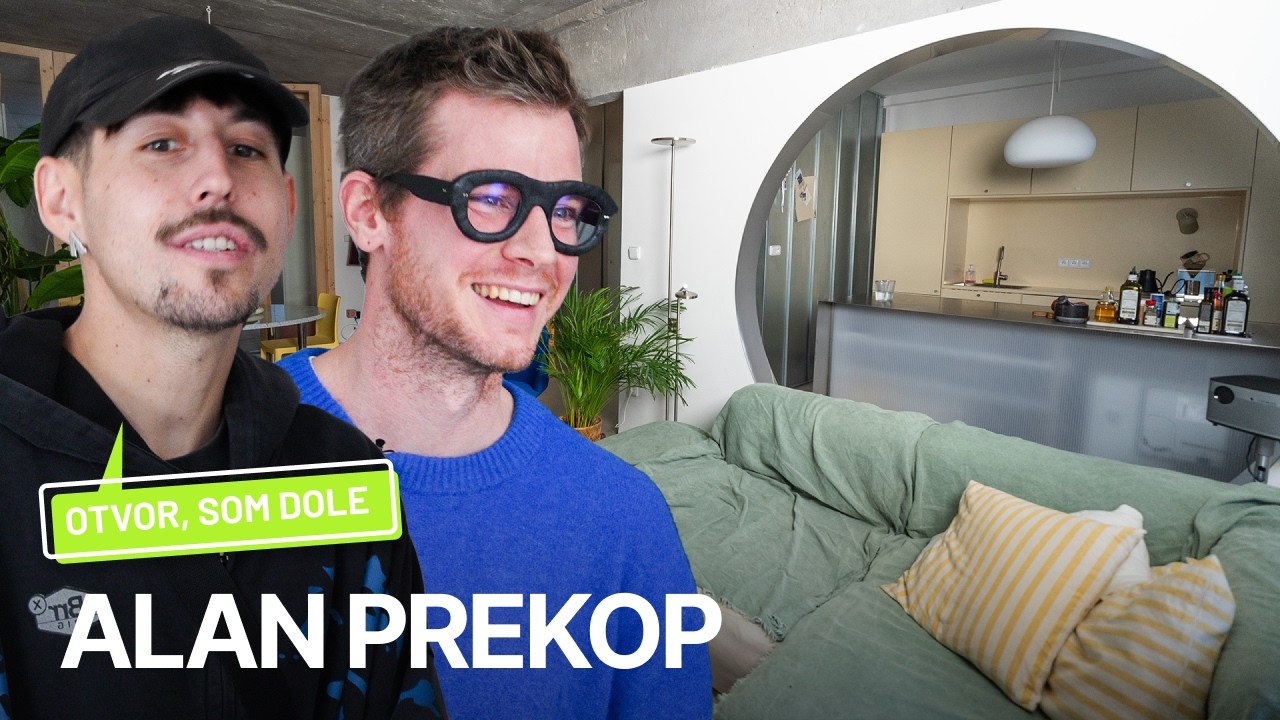 Jeden z najkrajších bytov v Bratislave? Takto býva architekt Alan Prekop (OTVOR, SOM DOLE)