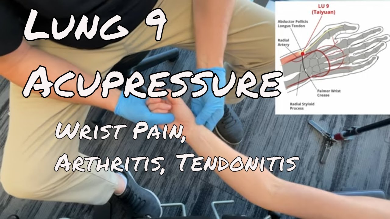 LU 9 Acupressure: Wrist Pain, Arthritis, Tendonitis