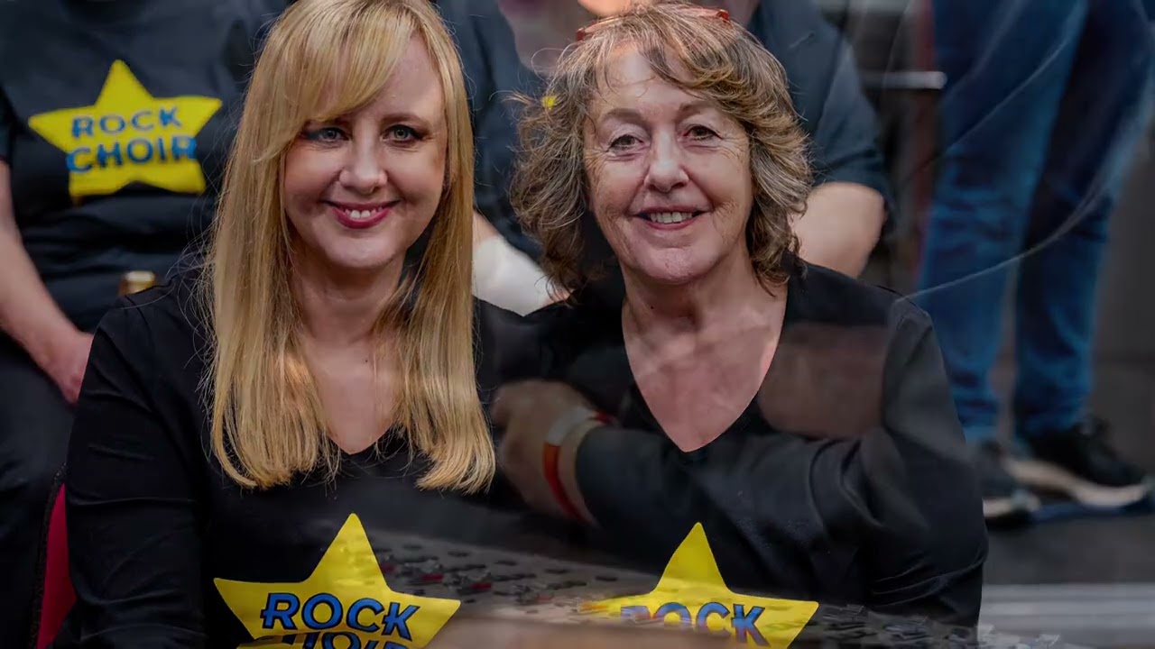 Rock Choir North Wales at Abbey Road singing Mountain