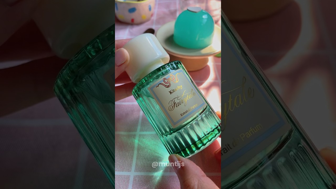 new! fairytale by kitschy x nadin amizah ✨ #sotd #perfume #brandlokal #kitschy #gourmand #aesthetic