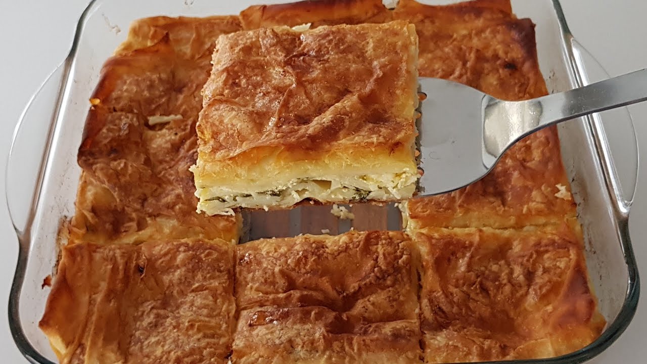 10 Dakikada Lazanyadan Su Böreği-Börek Tarifleri-Gurbetinmutfagi