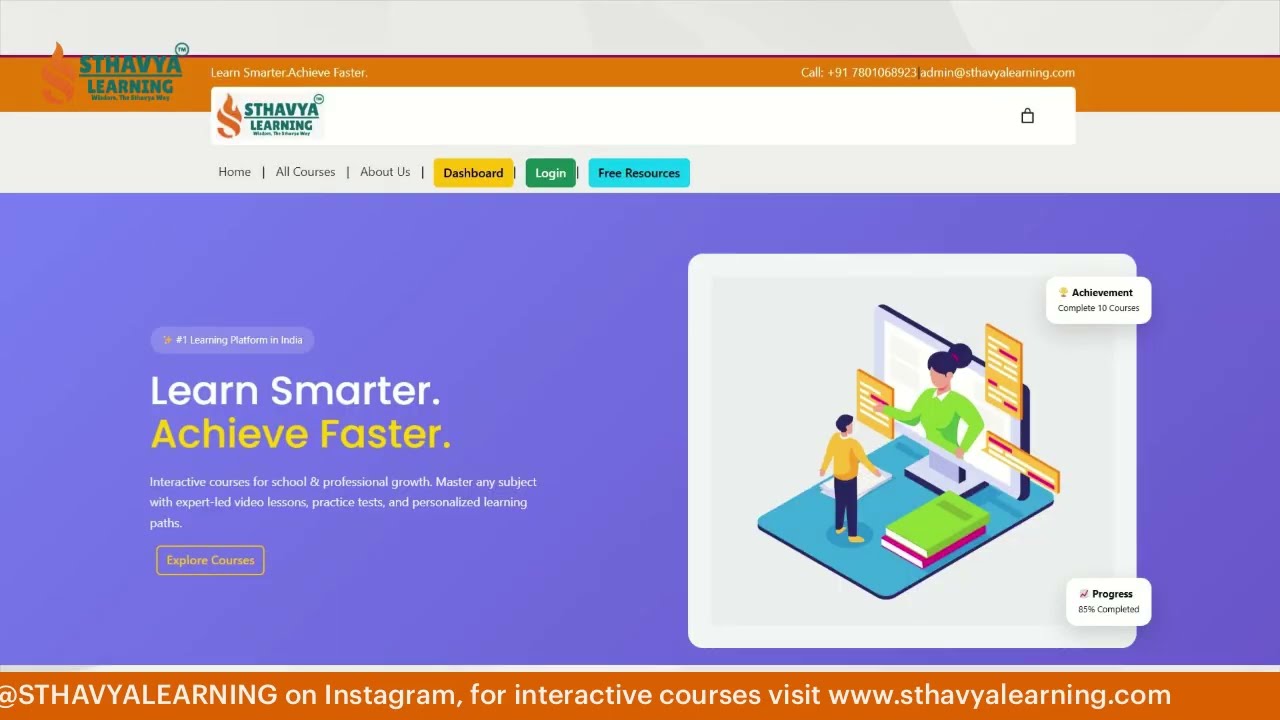 HOW TO USE STHAVYA LEARNING WEBSITE | Sthavya Learning | Smart Revision & Exam Preparation