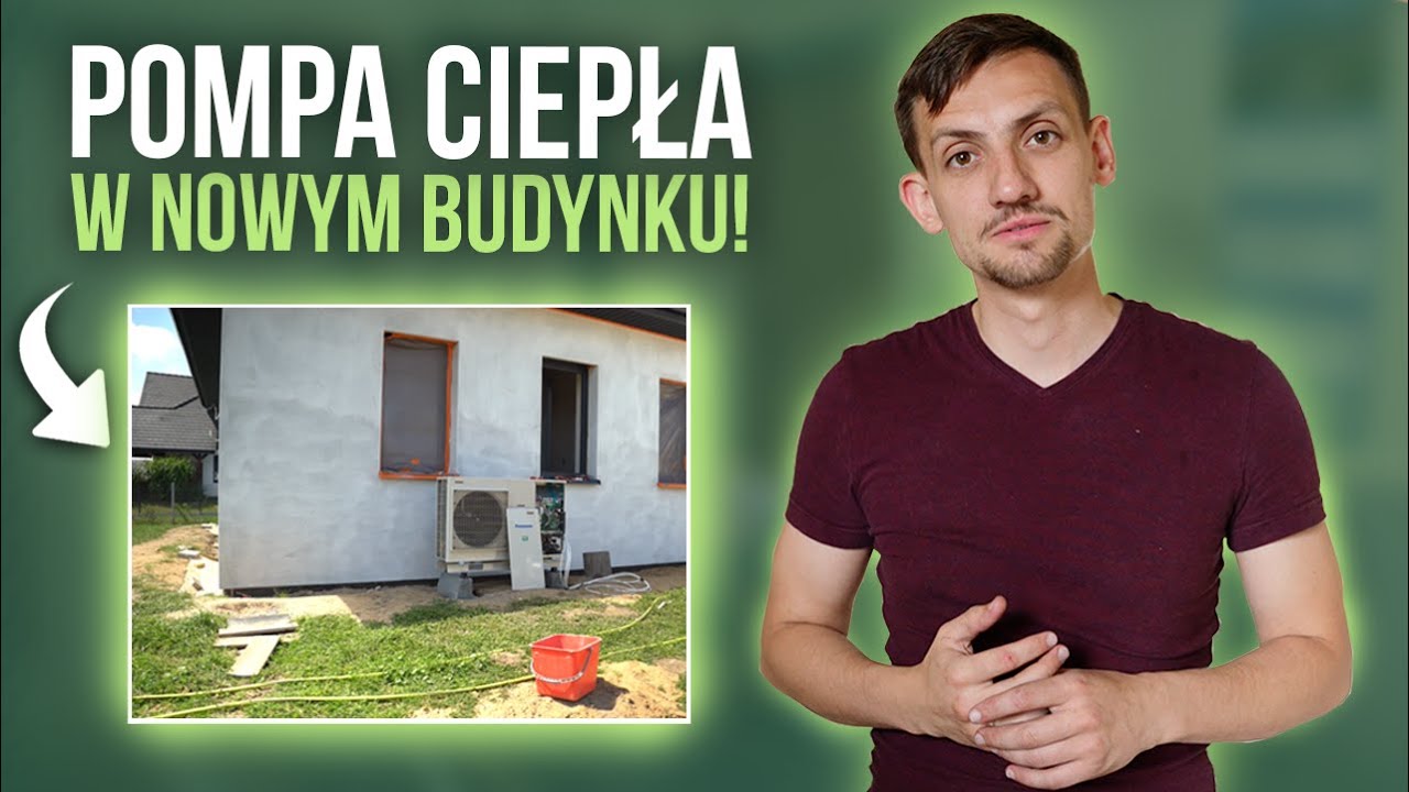 Zamontowaliśmy niskotemperaturową POMPĘ CIEPŁA PANASONIC 5kW w NOWYM BUDYNKU!