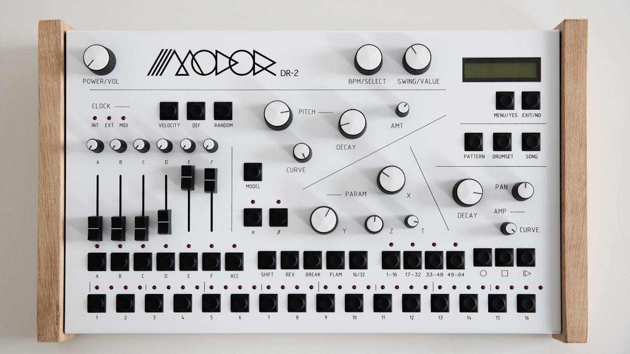 Modor DR 2 Digital Drum Machine Overview