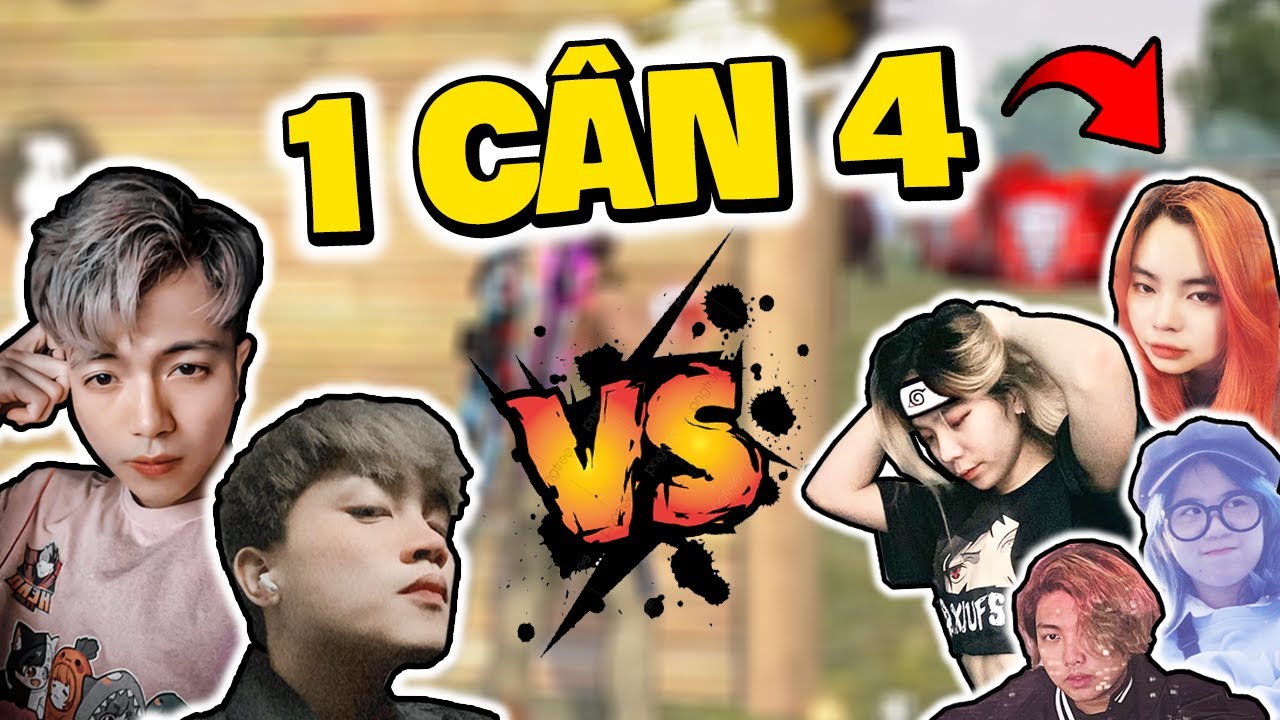 Free Fire nhưng C&Acirc;N 4? HR Siro v&agrave; MrVit solo bộ tứ M&egrave;o Simmy v&agrave; Sammy