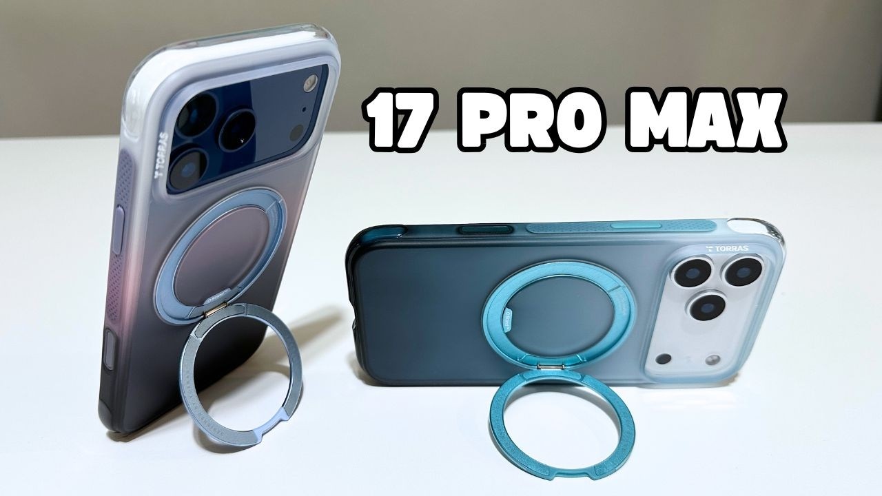Полный демо-обзор | Чехол Torras O3 Air с подставкой MagSafe для 17 Pro Max